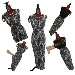 Jumpsuit with lace back